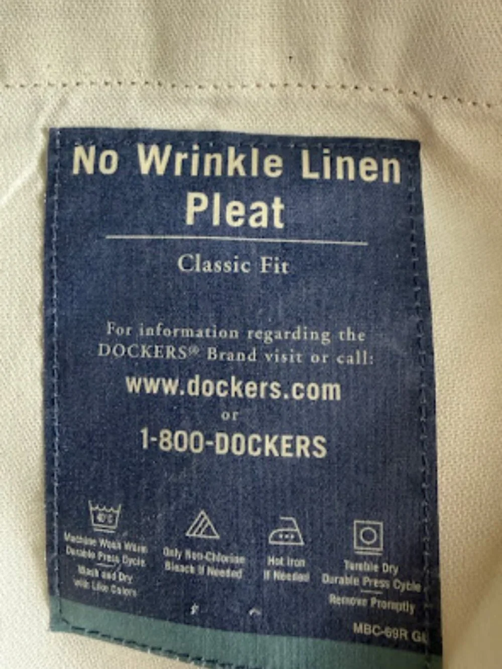 Dockers men`s  Linen trousers size 36x34